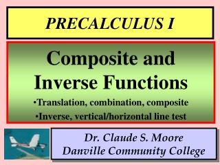 PRECALCULUS I