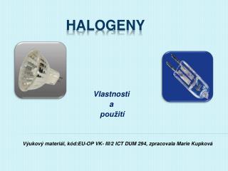 Halogeny