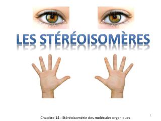 Les stÃ©rÃ©oisomÃ¨res