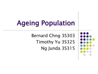 Ageing Population