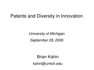 Brian Kahin kahin@umich