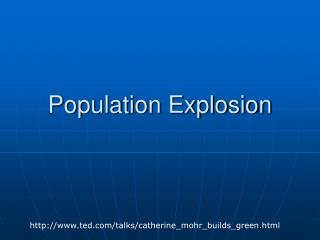 Population Explosion