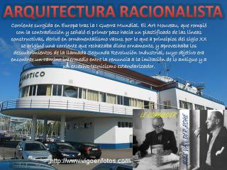 ARQUITECTURA RACIONALISTA