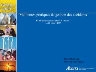 Meilleures pratiques de gestion des accidents