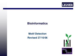 Bioinformatics