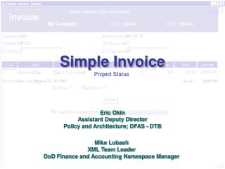 Simple Invoice