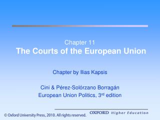 Chapter 11 The Courts of the European Union