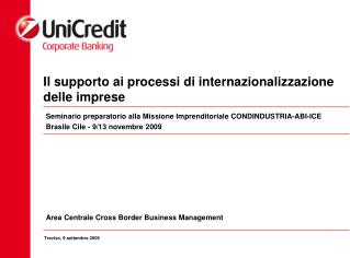 Il supporto ai processi di internazionalizzazione delle imprese