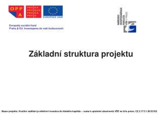 ZÃ¡kladnÃ­ struktura projektu