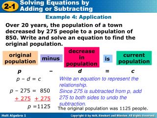 Example 4: Application