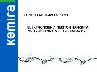 KAUSIJULKAISUPÃ„IVÃ„T 8.10.2004