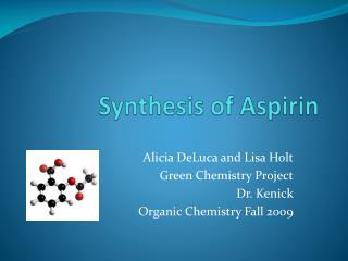 Synthesis of Aspirin