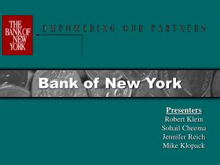 Bank of New York