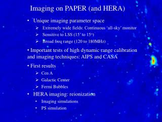 Unique imaging parameter space Extremely wide fields: Continuous â€˜all-skyâ€™ monitor