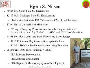 Bj Ã¸rn S. Nilsen