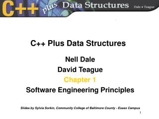 C++ Plus Data Structures