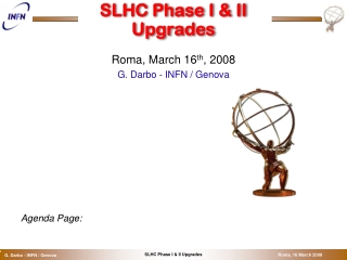 SLHC Phase I &amp; II Upgrades