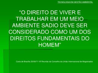 TECNOLOGIA EM GESTÃƒO AMBIENTAL