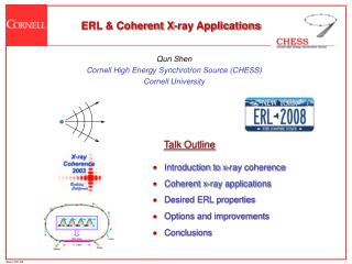 ERL & Coherent X-ray Applications