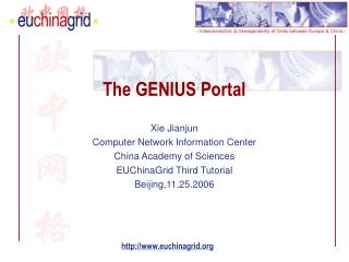The GENIUS Portal