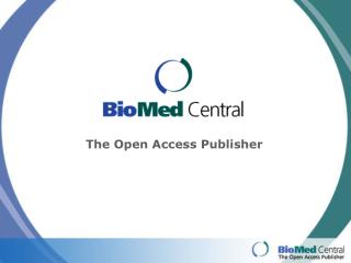 The Open Access Publisher