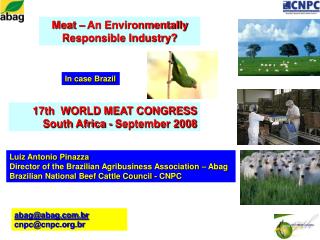 Meat â€“ An Environmentally Responsible Industry?