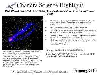 Chandra Science Highlight