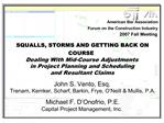 John S. Vento, Esq. Trenam, Kemker, Scharf, Barkin, Frye, O Neill Mullis, P.A. Michael F. D Onofrio, P.E. Capital Proj