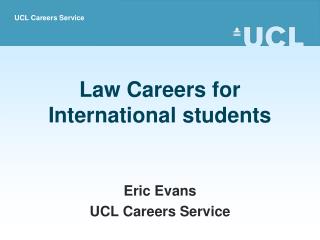 Law Careers for International students