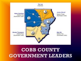 COBB COUNTY GOVERNMENT LEADERS