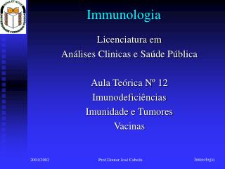 Immunologia