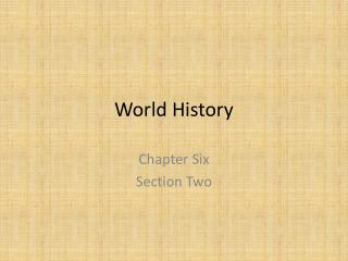 World History