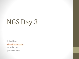 NGS Day 3