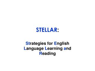 STELLAR :