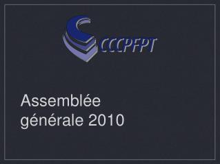 AssemblÃ©e gÃ©nÃ©rale 2010