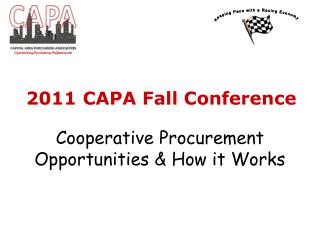 Cooperative Procurement Opportunities &amp; How it Works