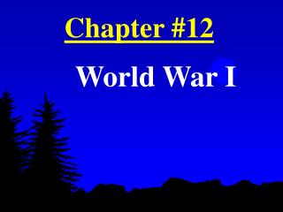 Chapter #12