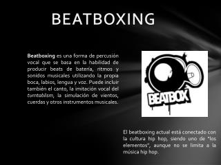 BEATBOXING