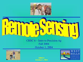 Remote Sensing