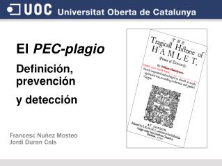 El  PEC-plagio Definición, prevención y detección