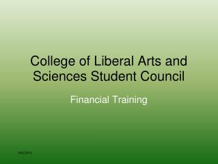 College of Liberal Arts and Sciences Student Council