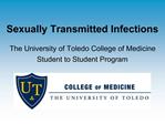 Sexually Transmitted Infections