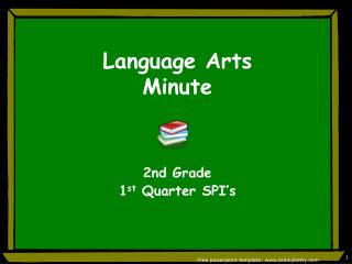 Language Arts Minute