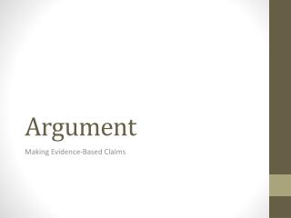 Argument