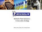 Michelin Fleet Solutions - A new sales strategy