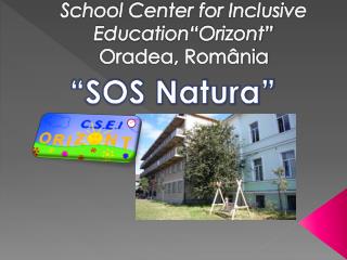 School Center for Inclusive Education “Orizont” Oradea, România
