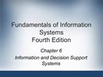 Fundamentals of Information Systems Fourth Edition