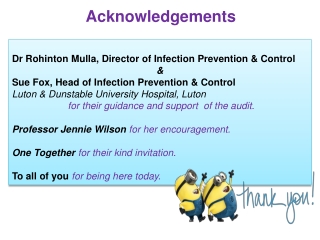 Acknowledgements