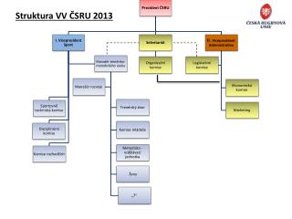 Struktura VV ČSRU 2013