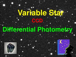 Variable Star Differential Photometry
